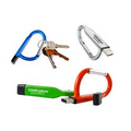 8GB Keychain Carabiner USB Flash Drive